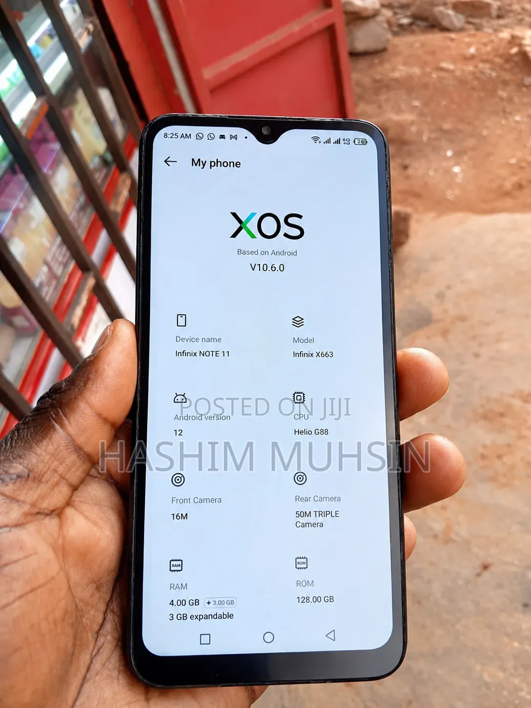 Infinix Note 11 128 GB Black