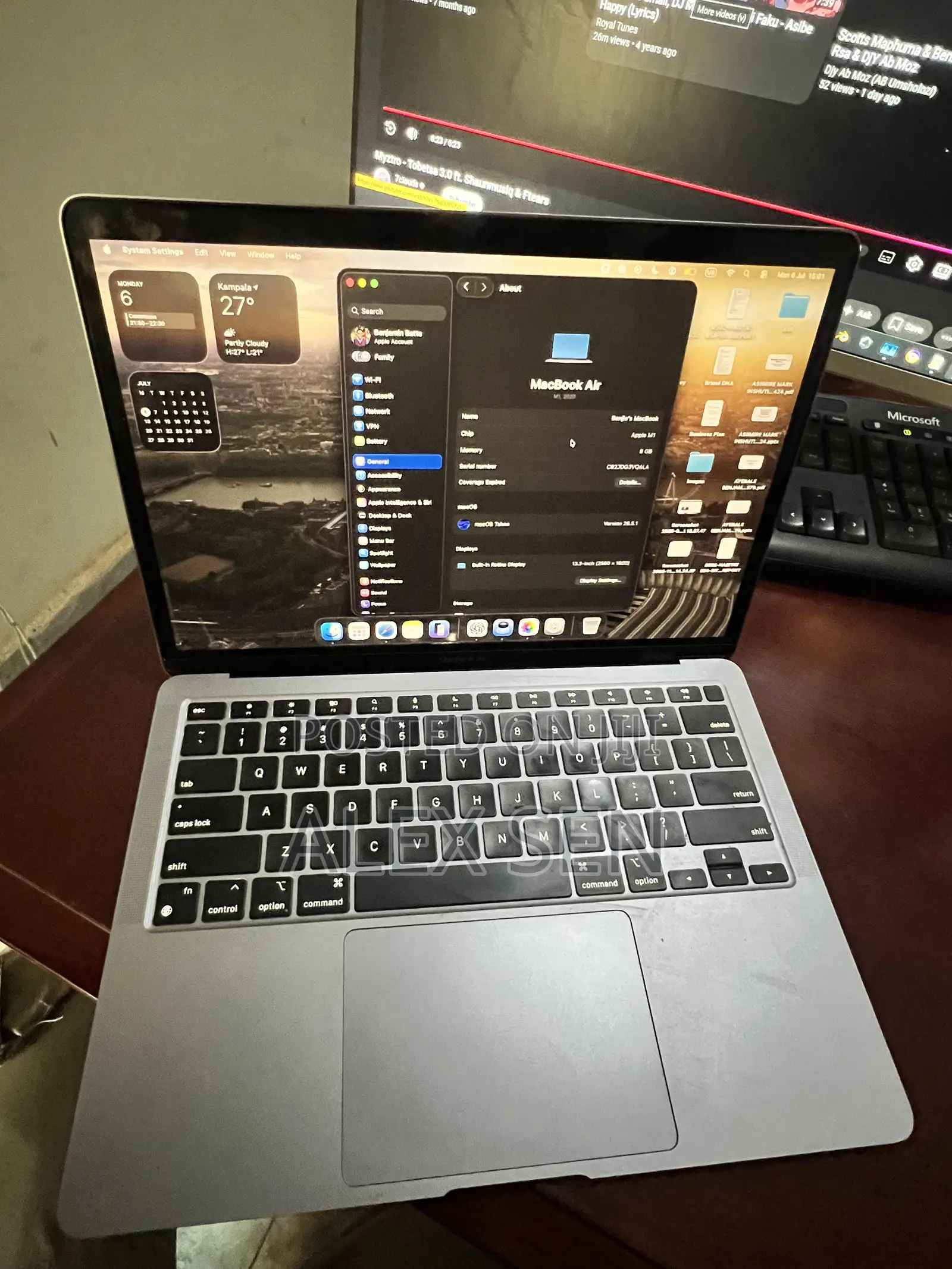Laptop Apple MacBook Air 8GB Apple M1 SSD 256GB