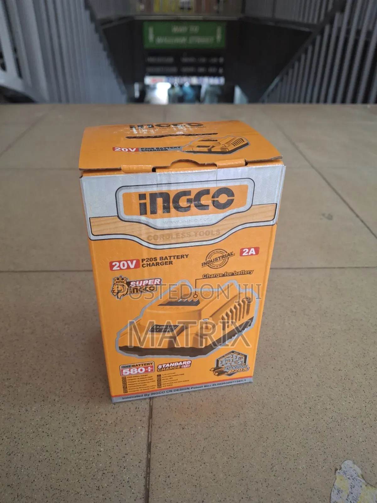 Ingco P20s 20v Lithium-Ion Battery Charger