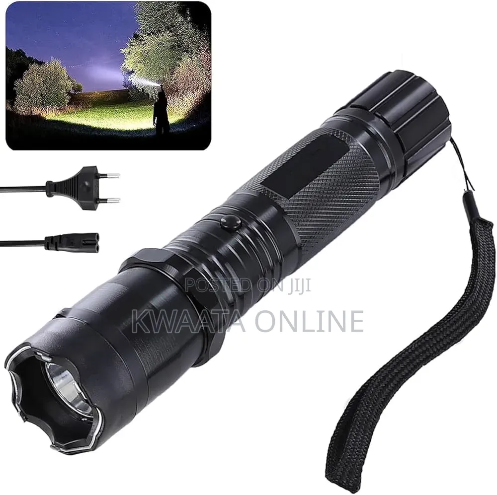 Tactical Flashlight Emergency Light Self Defense Torch