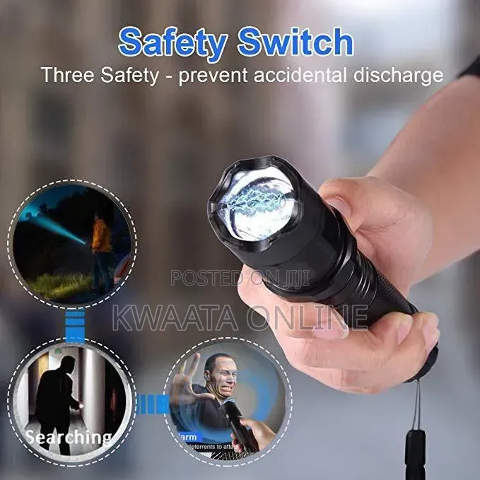 Tactical Flashlight Emergency Light Self Defense Torch