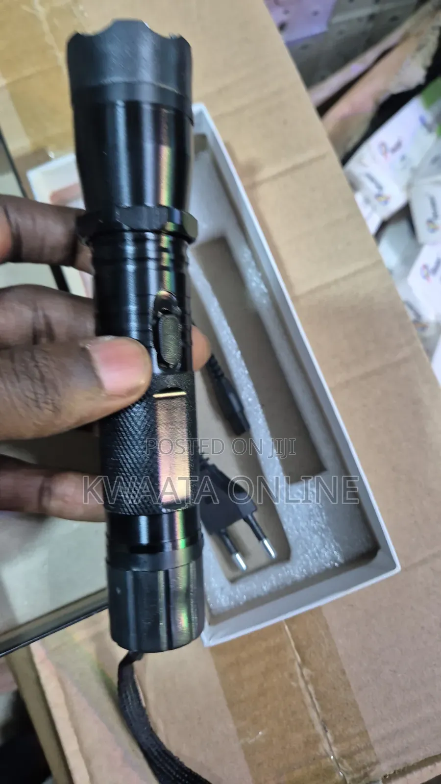 Tactical Flashlight Emergency Light Self Defense Torch