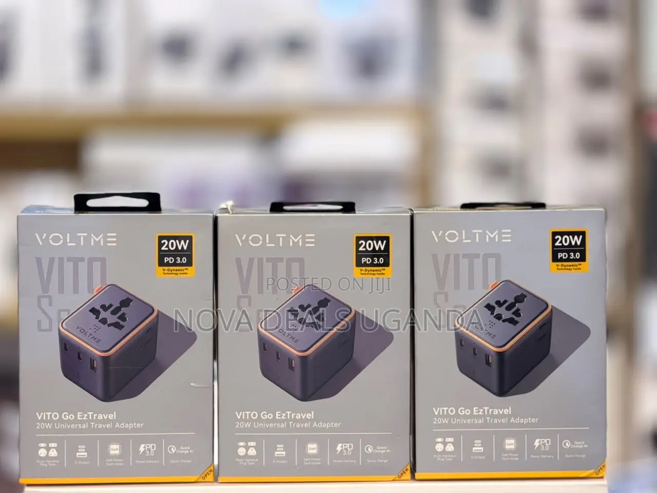 Voltme 5-in-1 Universal Travel Adapter, 20w Pd Charger With 2 Type-C
