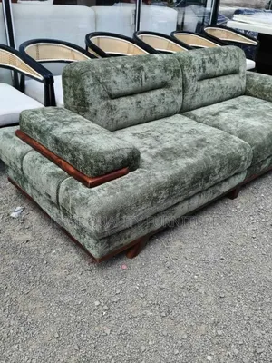 Modern Low Back Fixed Sofa