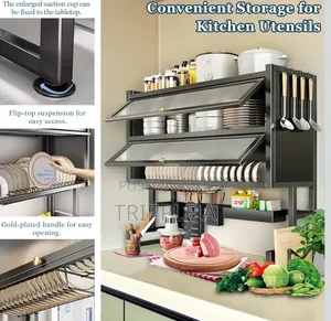 100cm 2 Tier Over the Sink Dish Drying Rack