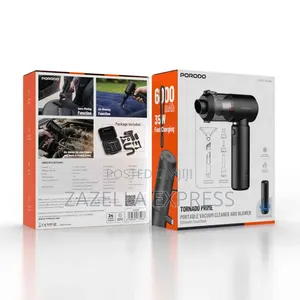 Porodo Tornado Prime 160w Portable Vacuum Cleaner And Blower / 6000mah
