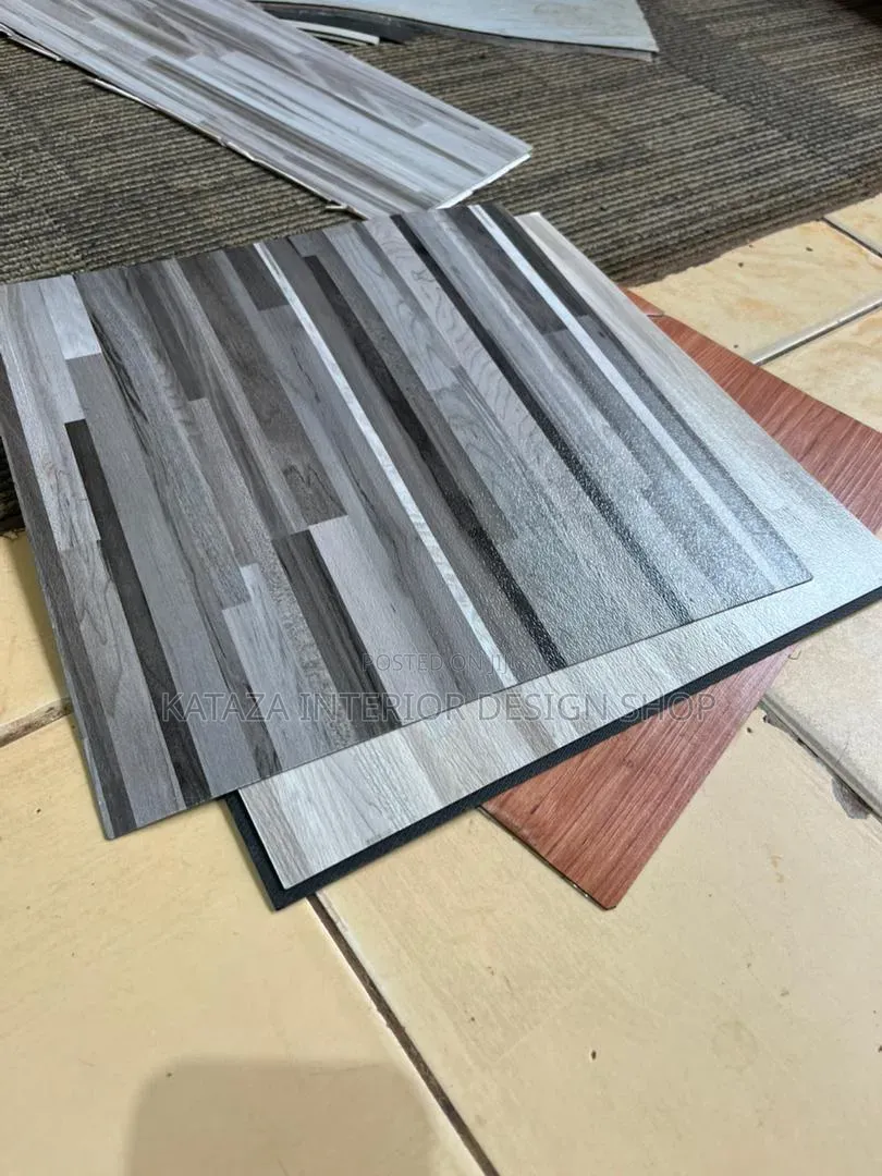 Square Self Adhesive PVC Tile Floor Carpets