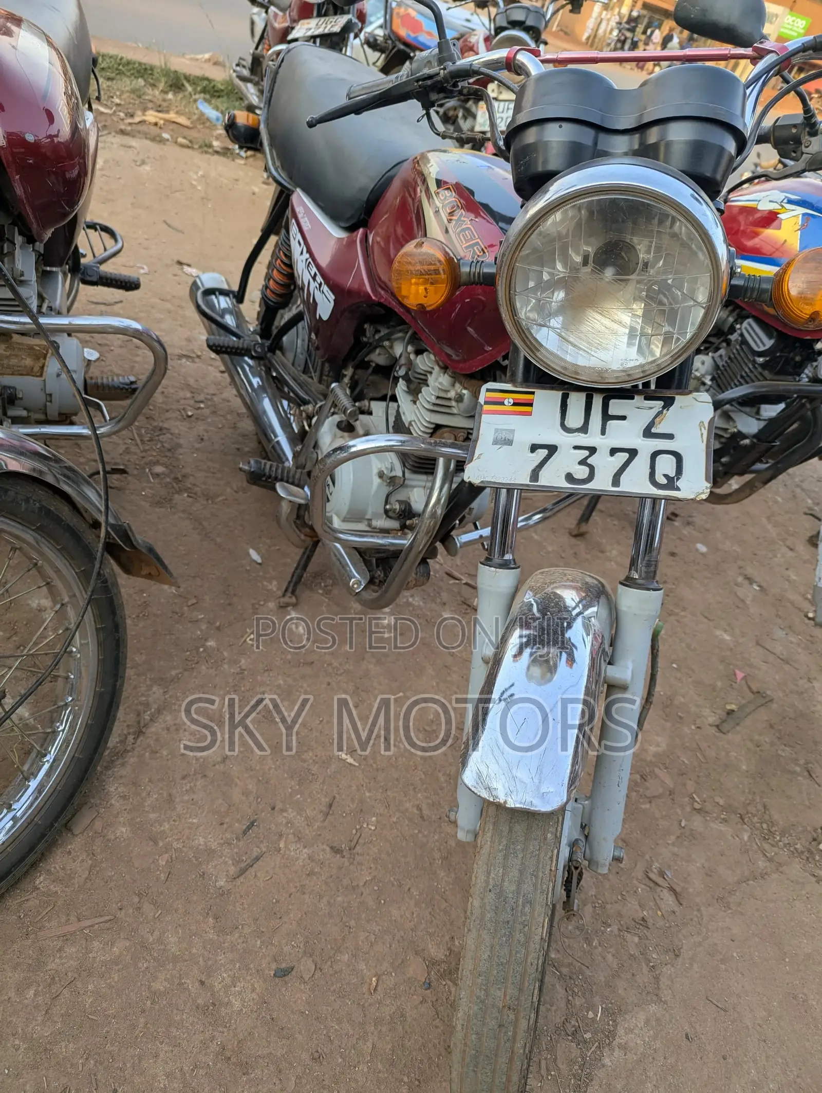 Bajaj Boxer 2022 Red