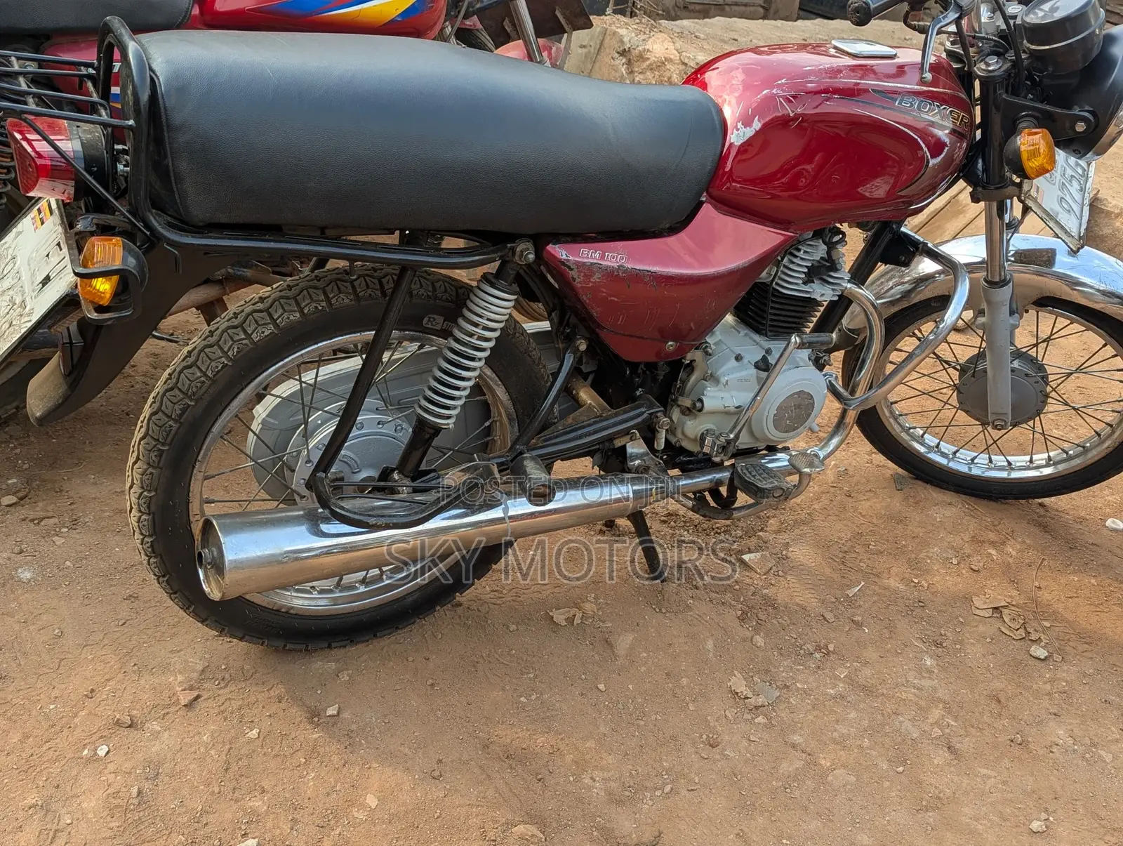 Bajaj Boxer 2022 Red