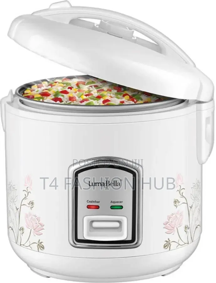 Luma Bella Electric Rice Cooker - 5litres- White