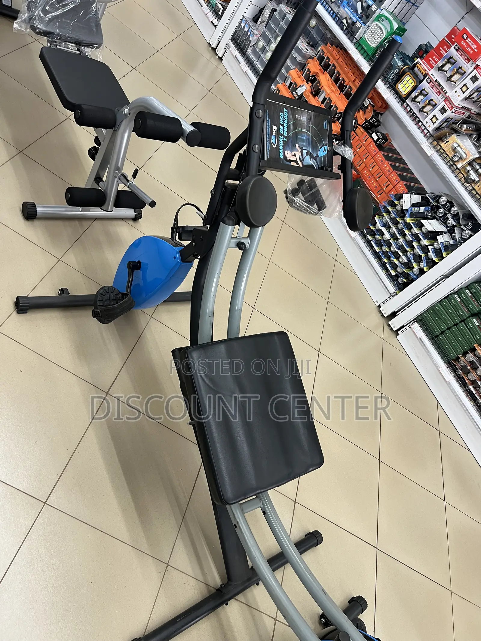 Exercise Abdominal Machine With Bike