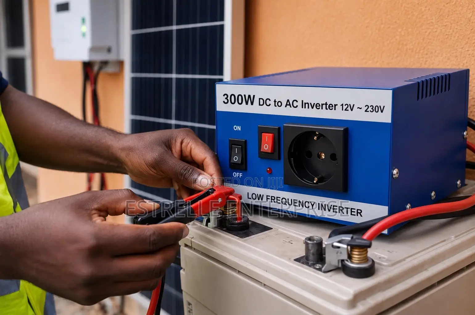 300w Solar Inverter Ac-Dc 12v