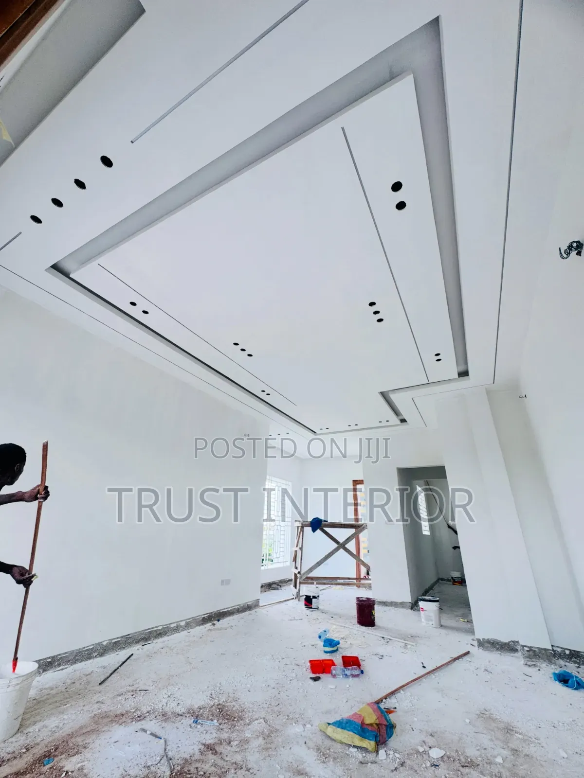Stylish Gypsum Ceiling 7021