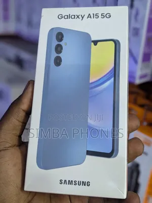 New Samsung Galaxy A15 5G 256 GB Silver