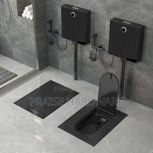 Black Squorting Toilet