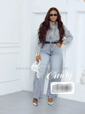 Ladies Two Piece Jeans