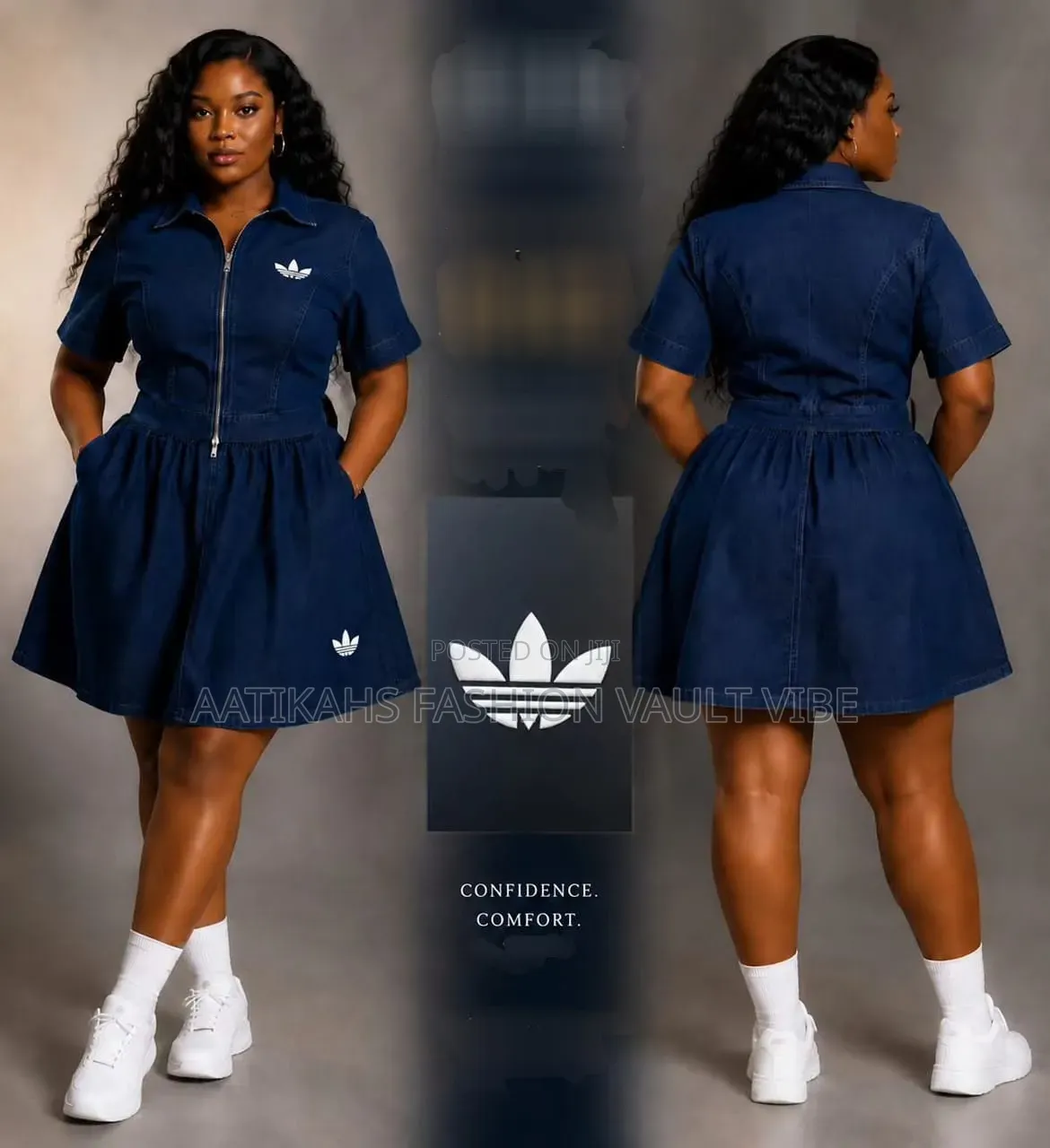 Ladies Two Piece Jeans