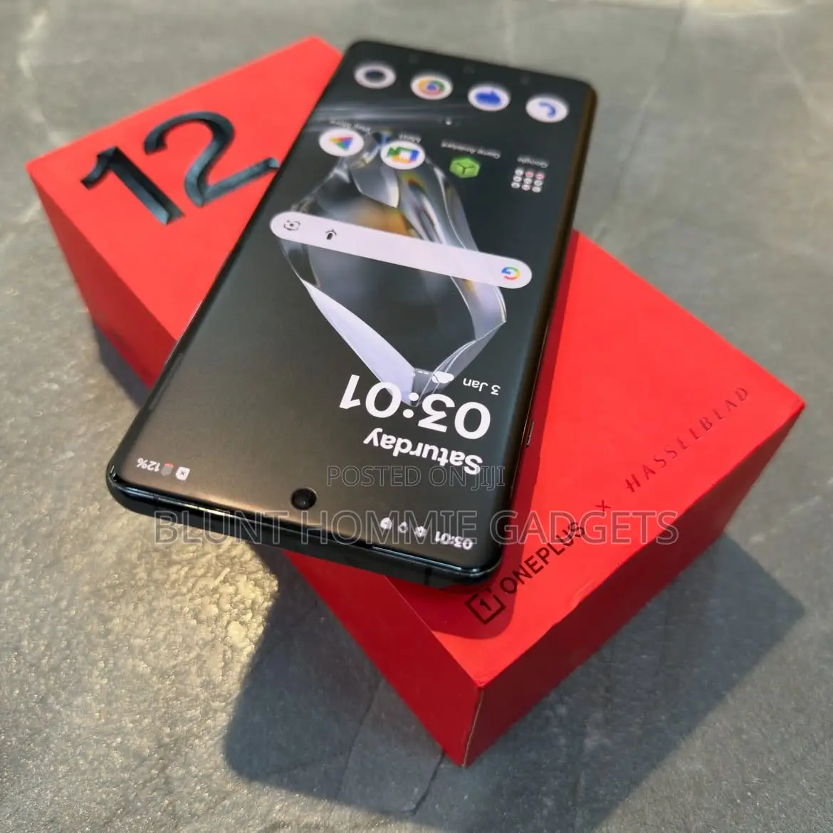 New OnePlus 12 256 GB Black