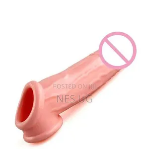 Male Re-Usable Penis Sleeve for Sex Delay, Protection Penis Extending