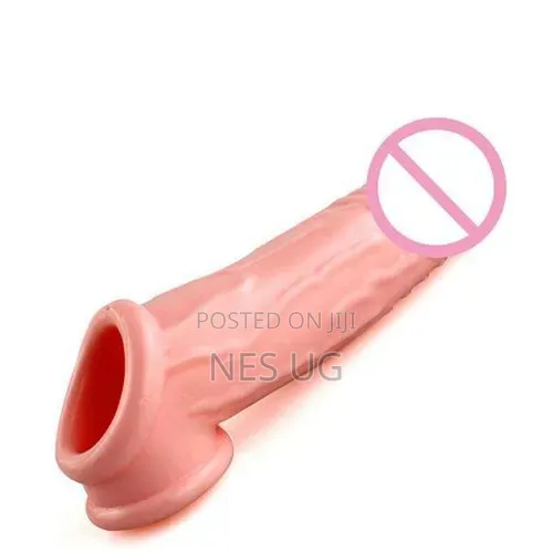 Male Re-Usable Penis Sleeve for Sex Delay, Protection Penis Extending