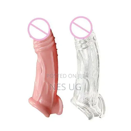 Male Re-Usable Penis Sleeve for Sex Delay, Protection Penis Extending