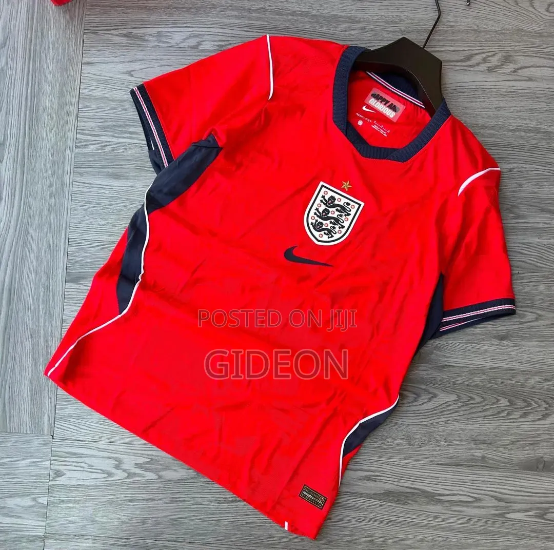 World Cup Jersey for England Home and Away Kit