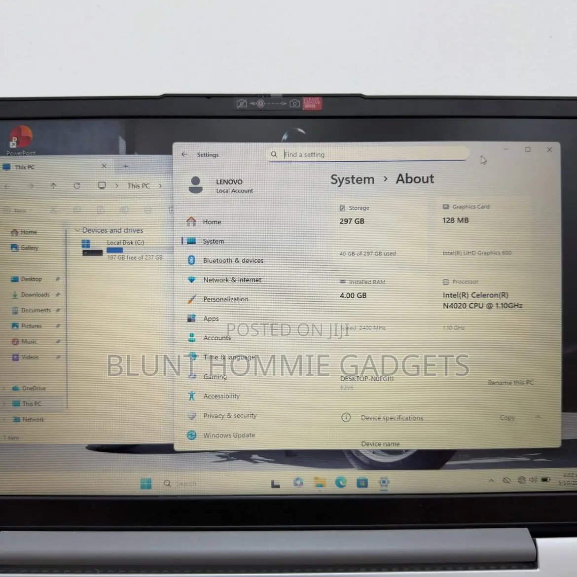 Laptop Lenovo IdeaPad 1 16GB Intel Core i5 SSD 512GB