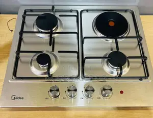 Midea 60cm Built-in Hybrid Stainless Steel Hob