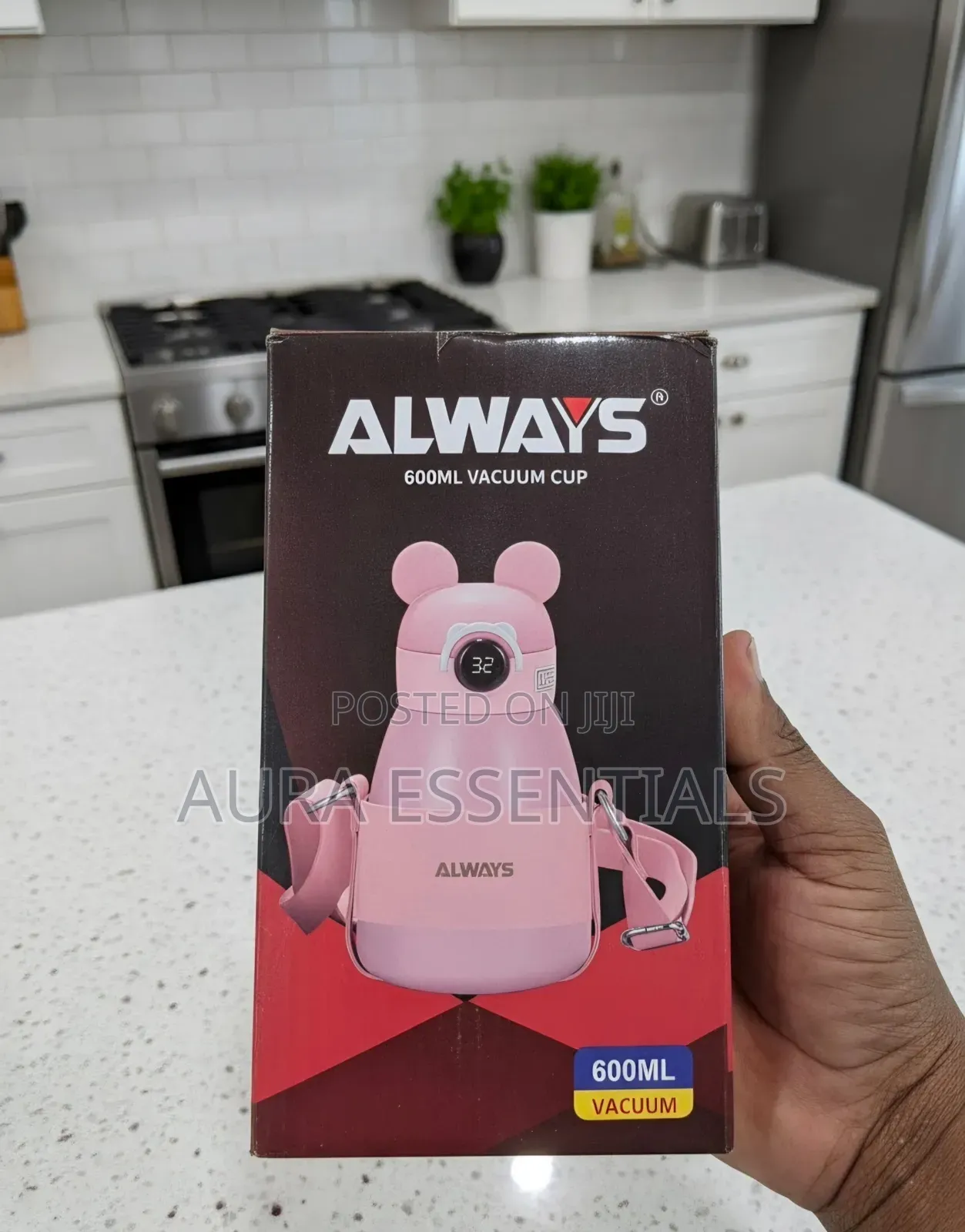 Always 600ml Vacuum Cup With Temperature Display