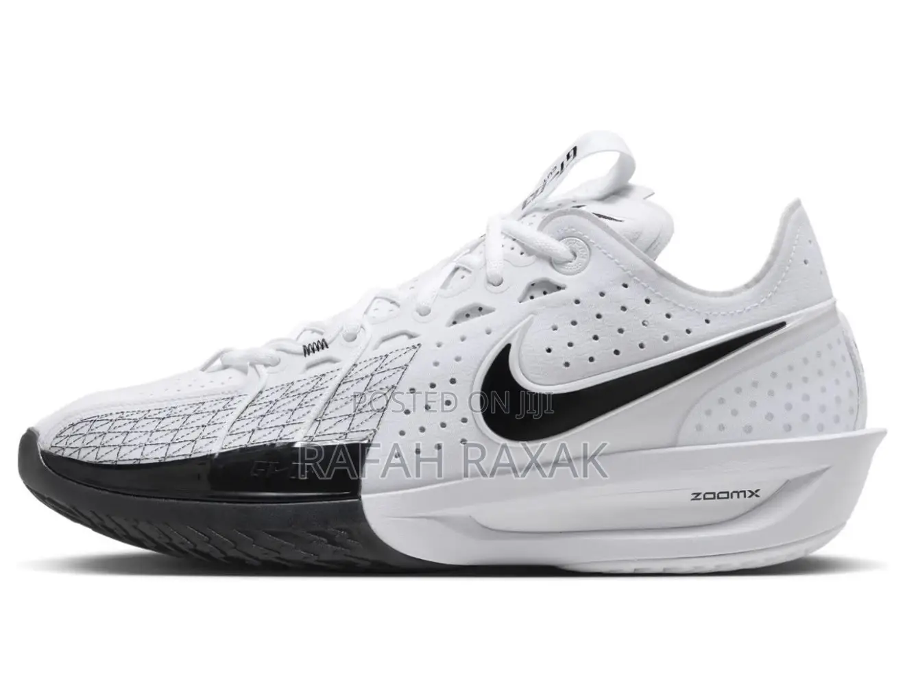 Original White/Black Nike Air Zoom G.T.Cut 3 Basketball Shoes