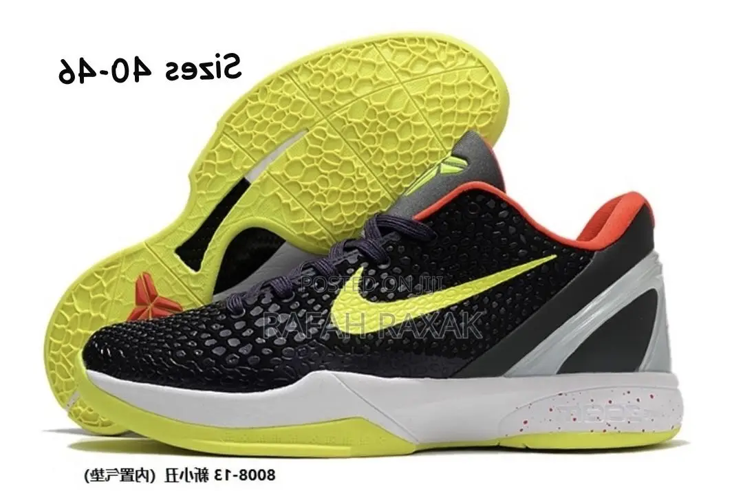 Original Nike Kobe 6 Supreme “Chaos” Basketball Sneakers