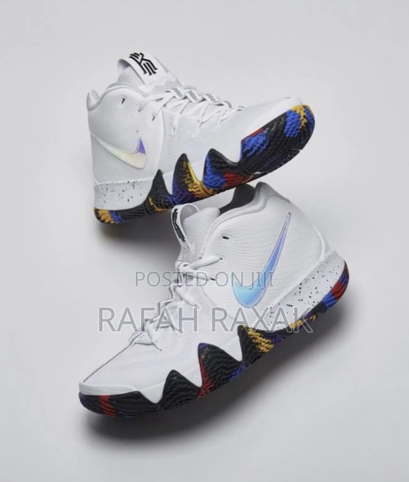 New Classic Nike Kyrie 4 Mid-Top Basketball Sneakers