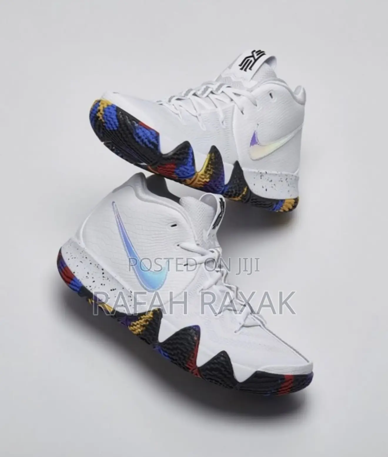 New Classic Nike Kyrie 4 Mid-Top Basketball Sneakers