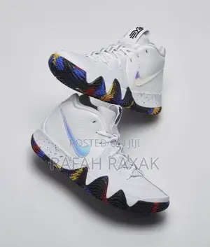 New Classic Nike Kyrie 4 Mid-Top Basketball Sneakers