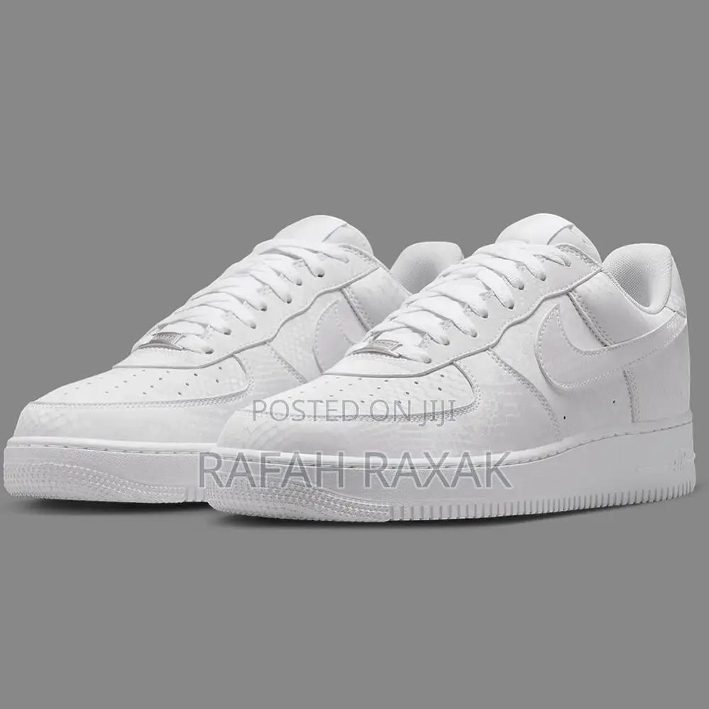 Original Nike Air Force 1 Low Kobe Bryant “Forever White” Sneakers