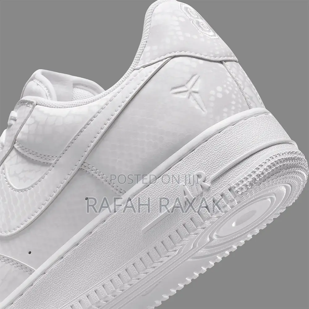 Original Nike Air Force 1 Low Kobe Bryant “Forever White” Sneakers