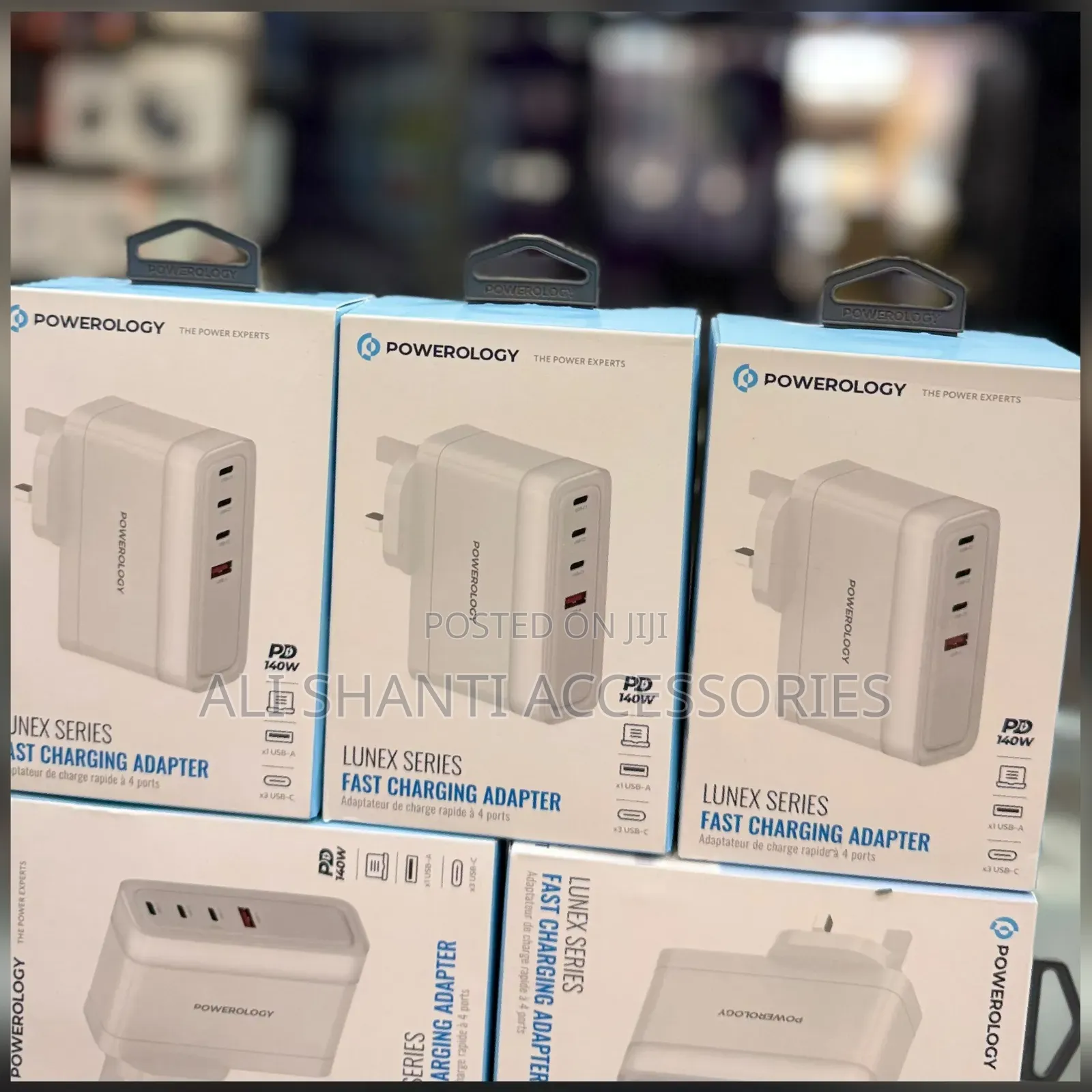 Powerology Lunex Series Fast Charging Adapter