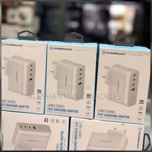 Powerology Lunex Series Fast Charging Adapter