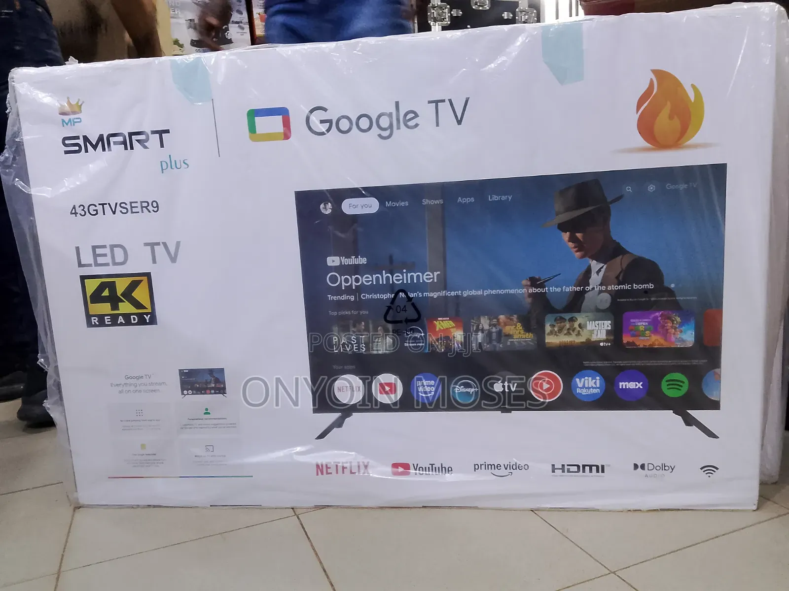 43 Inches Brand New Smart Plus Google Tv