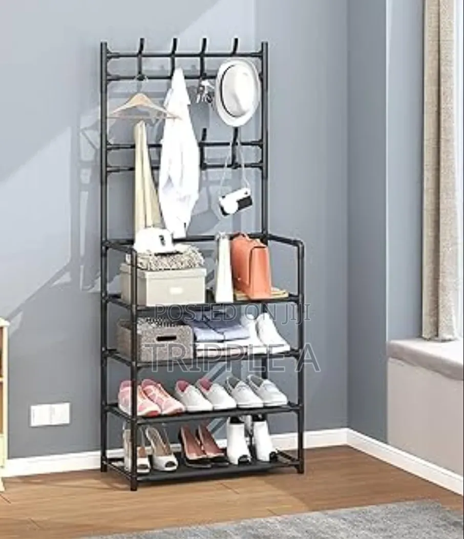 Beauenty Multifunctional Shoe and Hat Rack