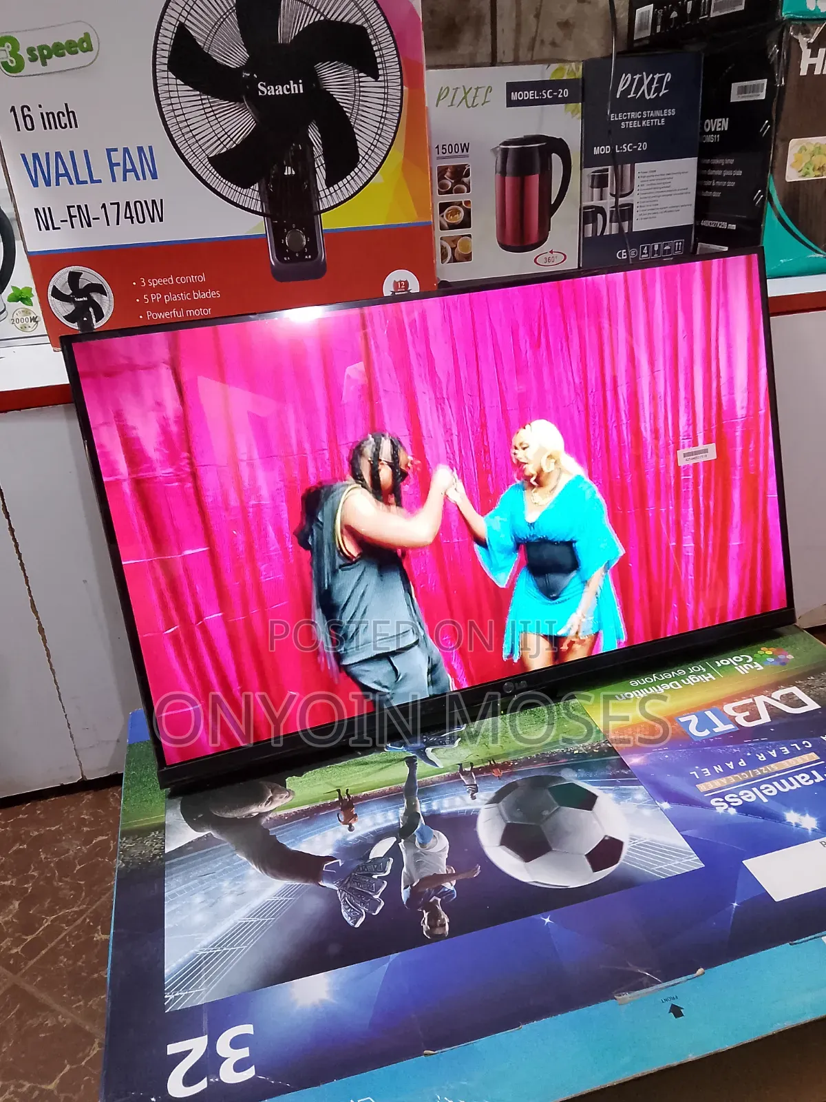 Digital Lg 32 Inches Flat Screen Tv With Inbuilt Decoder