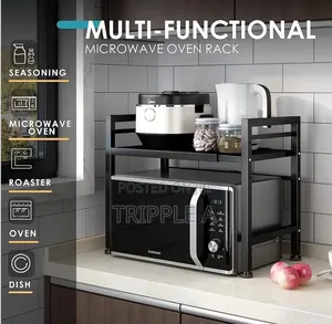 Adjustable Microwave Organizer