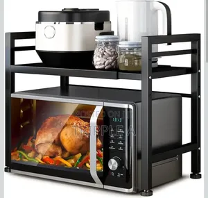 Adjustable Microwave Organizer