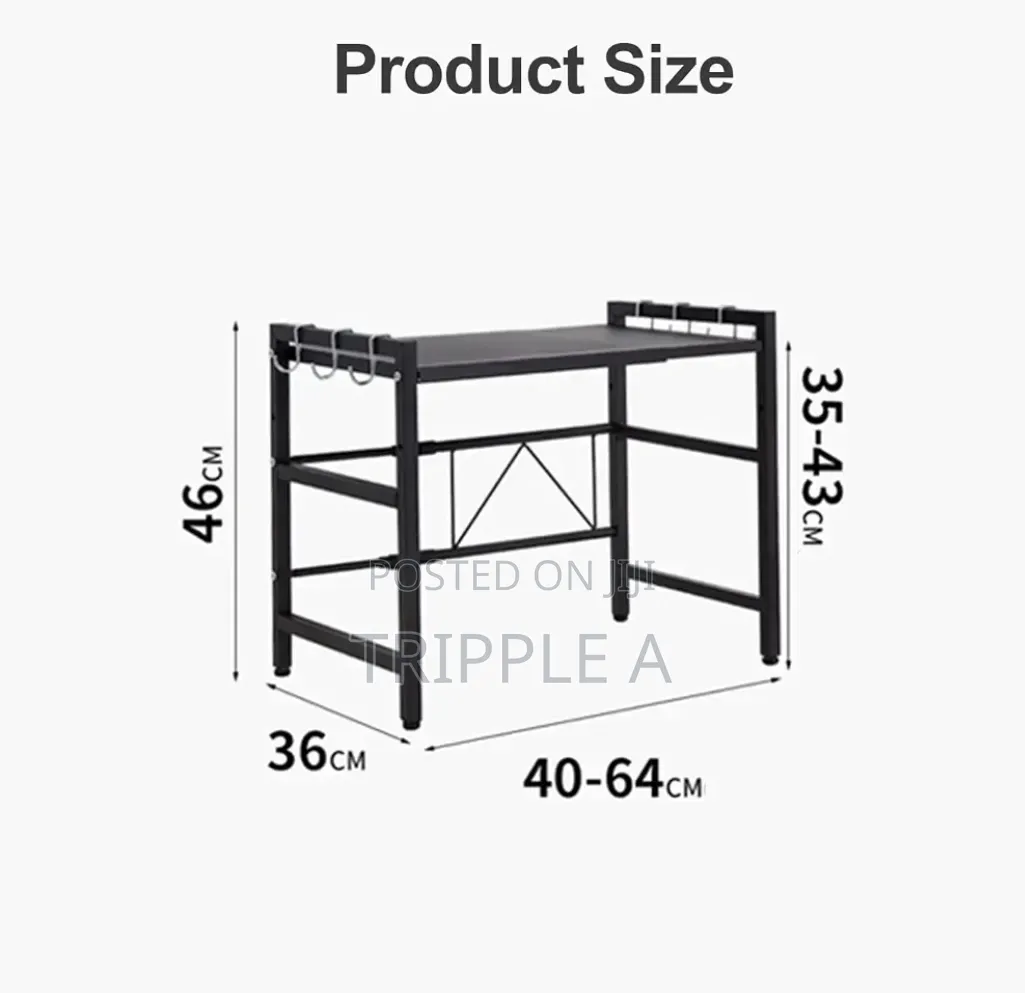 Adjustable Microwave Organizer