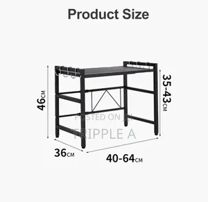 Adjustable Microwave Organizer