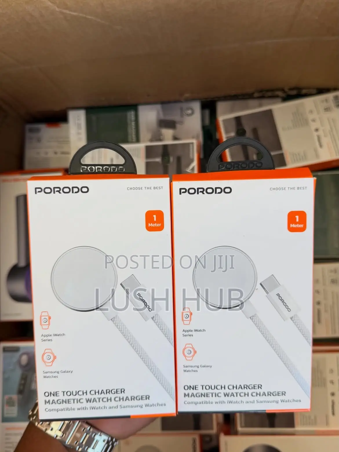 Porodo Lifestyle Nura 360° Rotatable Foldable Magnetic Fill