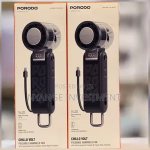Chillo Volt Foldable Handheld Turbo Fan