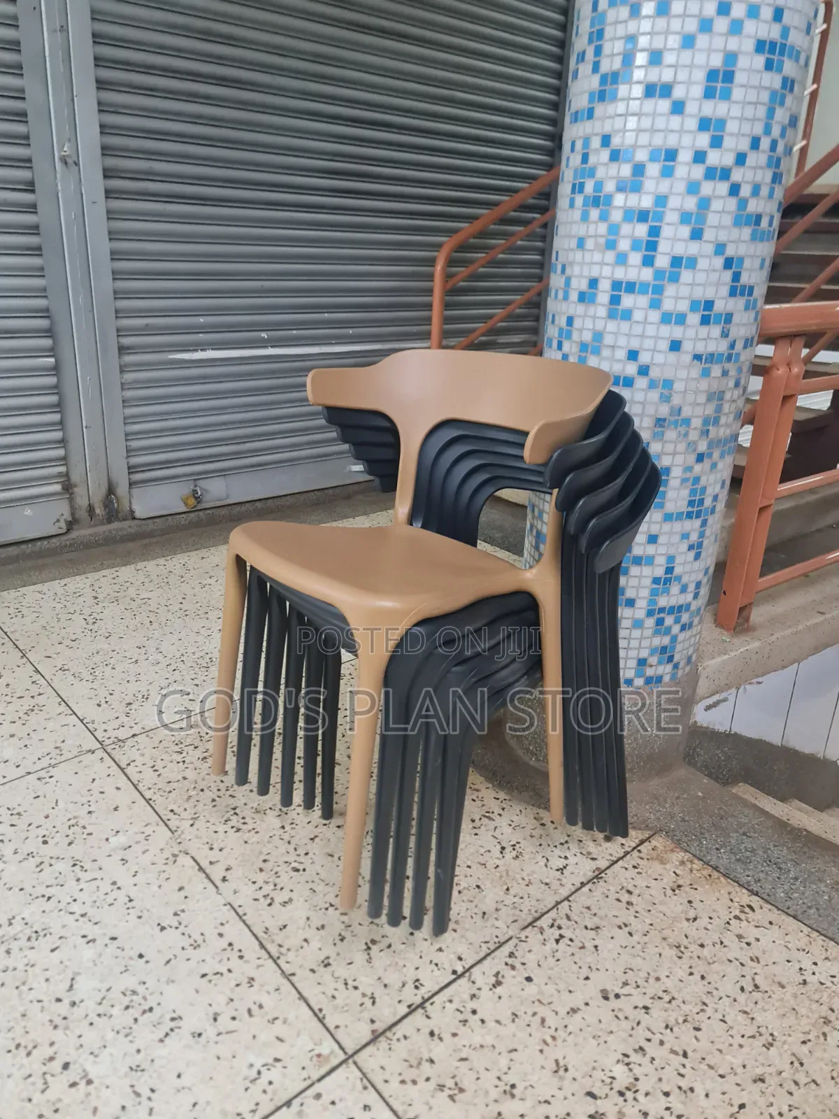 Shell Plastic Chairs Plastic Chairs for Garden Beach Bar and Hotel