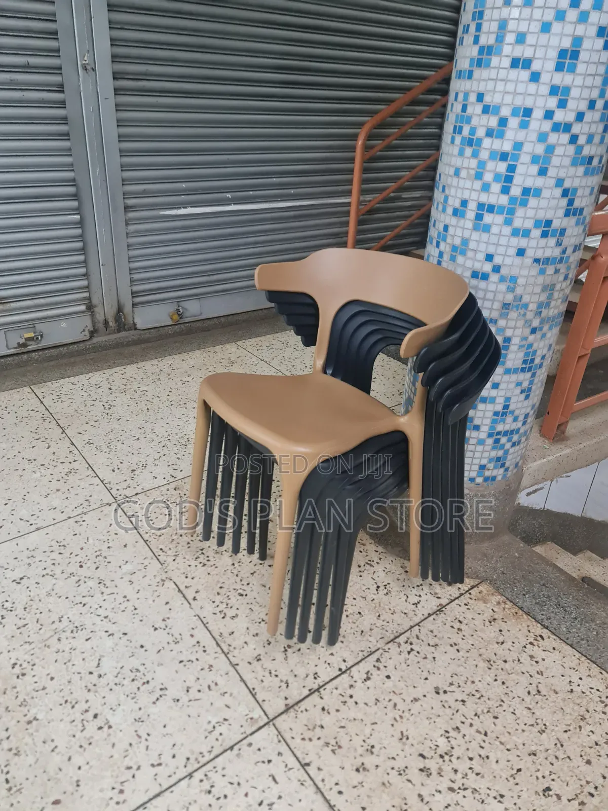 Shell Plastic Chairs Plastic Chairs for Garden Beach Bar and Hotel