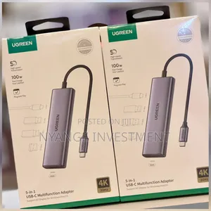 Ugreen 5in1 Usb C Hub Hdmi Multiports Adapter Ultra Slim Type C Dock